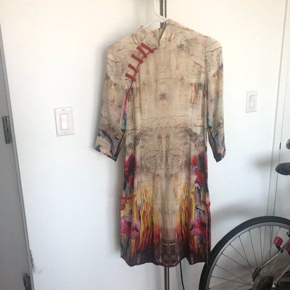 WeStyle Silk Dress - Picture 1 of 4